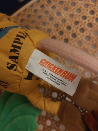 Original Chicken Run characters from 1999