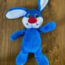 Blue Kinder Bunny Plush Toy Image 2