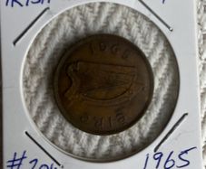 Irish Halfpenny 1965