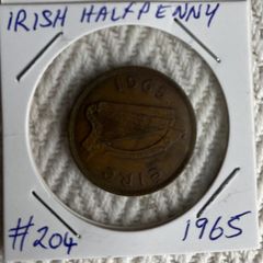 Irish Halfpenny 1965
