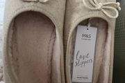 New M&amp;S Slippers