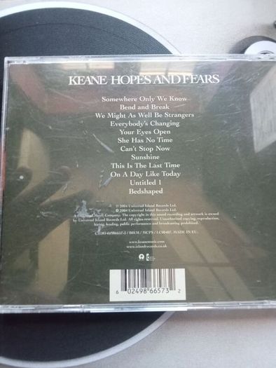 Keane - Hopes and Fears CD