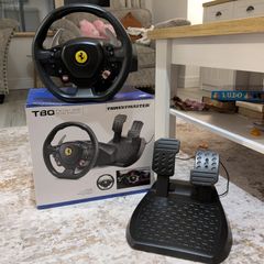 PlayStation Racing Setup: Thrustmaster Ferrari 488 GTB Wheel + Folding Stand + F1 22