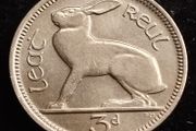 Ireland - 1968 - 3 Pence - Hare - KM.12a - UNC - [238]
