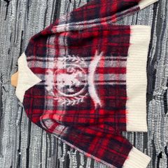 Tommy Hilfiger alpaca blend tartan Jumper Small