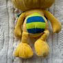 Disney Henry Hugglemonster Ivor Yellow Plush Soft Toy Golden Bear Monster Does Not Talk Used Please look at the pictures Image 3