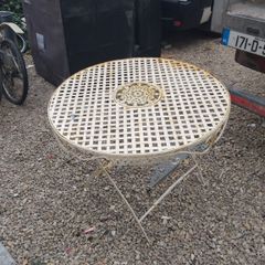 vintage garden table
