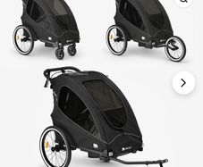 Luxury Bike Trailer 3-in-1 Stroller and Jogger - 1-Seater