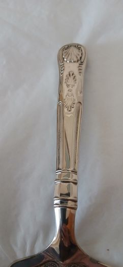 Vintage Mayell cake server. SILVER PLATED 10 inch. .