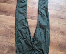 MS Mens Slim Fit Stretch Cotton Chinos - Deep Forest Green (W30 / L29)