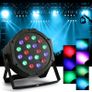 18LED Par Lights Band Music Club Bar Home Stage RGB Lighting Effect Uplighting PAR DMX-512 DJ Disco Bar Party Image 2