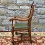 Arts and Crafts Oak Armchair. Image 8