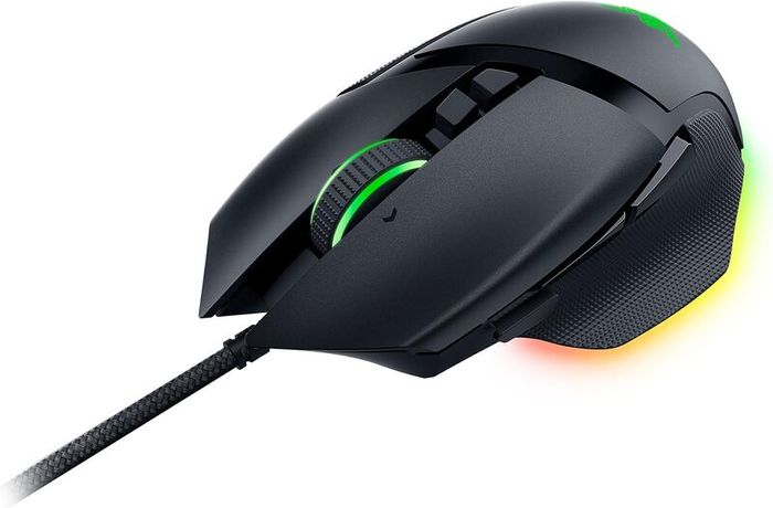 Razer Basilisk V3 - Wired Customisable Gaming Mouse (10+1 Programmable Buttons, HyperScroll Tilt Wheel, 11 Chroma RGB Lighting Zones, Optical Mouse Switches, Focus+ 26K DPI Optical Sensor) Black