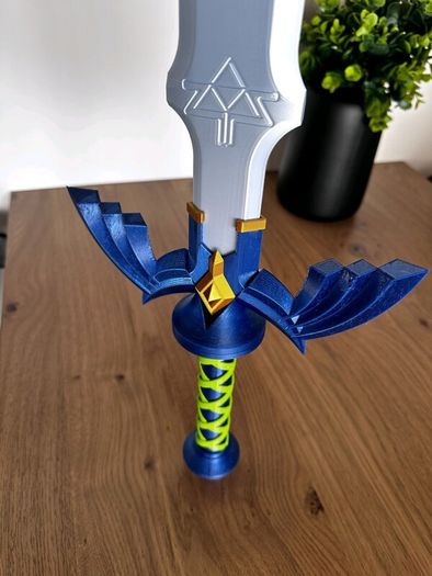Master Sword Life-Size 3D Printed Zelda Sword | 89 cm