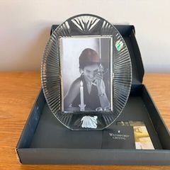 Waterford Crystal Oval Photo Frame, Boxed