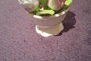 Small Coalport Bouquet China Basket