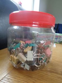 Office Depot Binder Clips x 56  for Sale