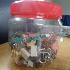 Office Depot Binder Clips x 56  for Sale