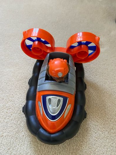 5 paw patrol cars with pups