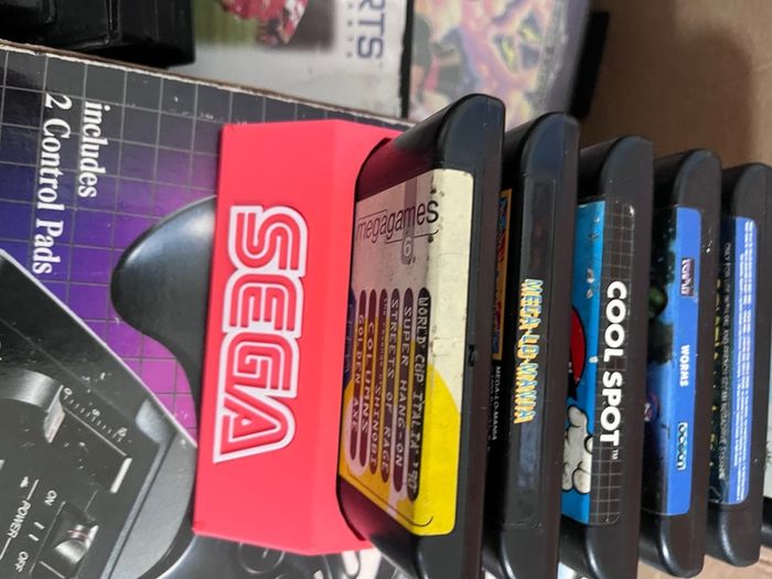 ULTIMATE Sega Mega Drive & Master System Collectors Lot BOXED Console 12+ Games TESTED