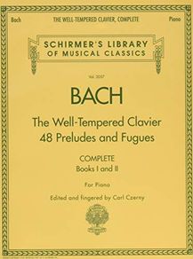 JS Bach The Well Tempered Clavier 48 Preludes and Fugues Schirmers Library of Musical Classics