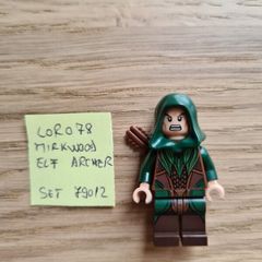 lego lor078 mirkwood elf archer, set hobbit 79012