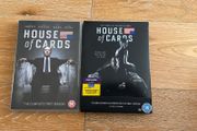 House of Cards The Complete 1st and 2nd Season DVD's
