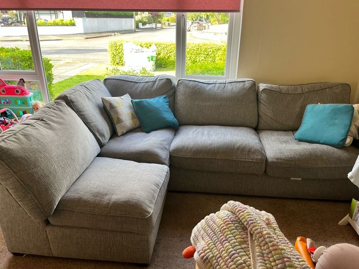 L shaped couch