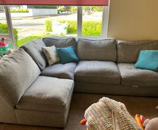 L shaped couch