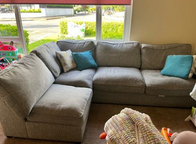 L shaped couch