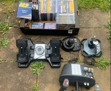 Flight simulator gear