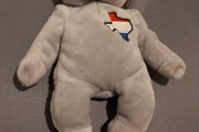 Vintage beanie bear, Collecticritters "Texas"