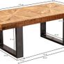 Mango Solid Wood Coffee Table Image 5