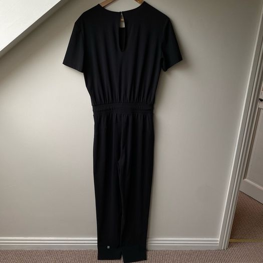 Sweaty Betty Explorer Short-Sleeve Jumpsuit - Black Size Small (UK 10 / EU 38)