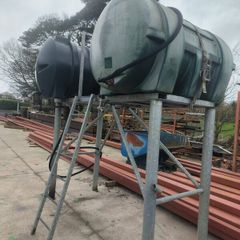 Diesel tank and frame