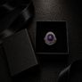Vintage 925 Sterling Silver & Amerhyst Ring Image 2
