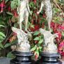 Pair of Bronzed Figurines Image 9