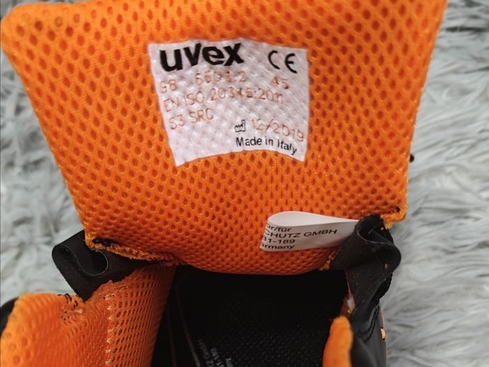 Uvex 2 safe leather boots, S3 SRC