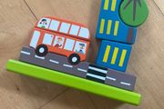 Wooden magnetic puzzle by Floss and Rock