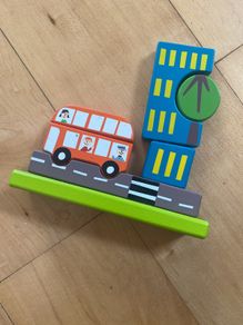 Wooden magnetic puzzle by Floss and Rock