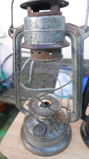 Paraffin Storm Lanterns (garden decoration)