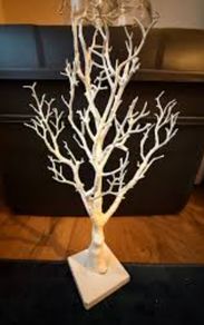 wishing tree table + decor