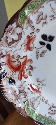 Antique Large plate