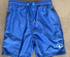 Next Boys Blue Swim Shorts - Age 8 Years