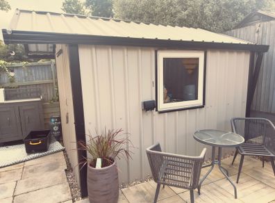 10x8 Steel Shed