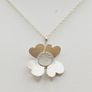 Sterling Silver Necklace with Pendant Image 2