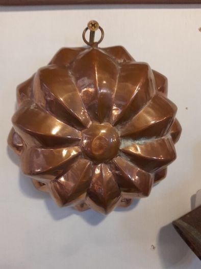 Antique Copper Jelly Mould