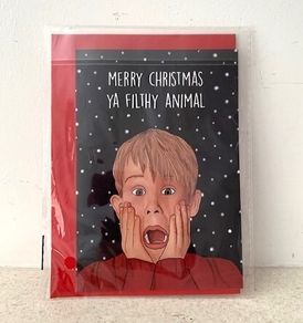 Home Alone Christmas Card