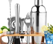 Cocktail Shaker Set 350ml Bartender Bar Tool Kit