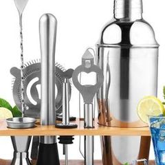 Cocktail Shaker Set 350ml Bartender Bar Tool Kit